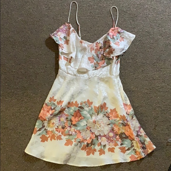 LPA Dress 164 in Floral Leopard XS - Picture 5 of 8